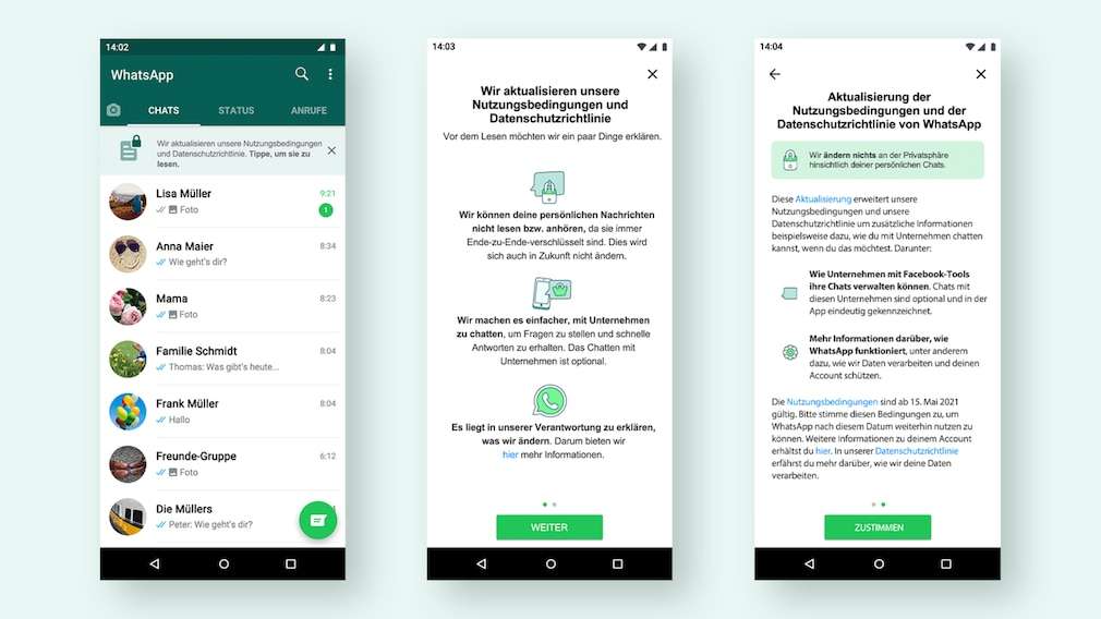 Zmiana warunków użytkowania: WhatsApp chce zapewnić przejrzystość