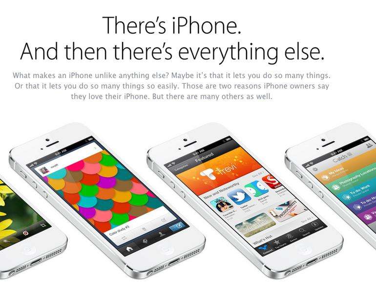 Apple przeprojektowuje bok iPhone'a 5 po prezentacji Galaxy S4